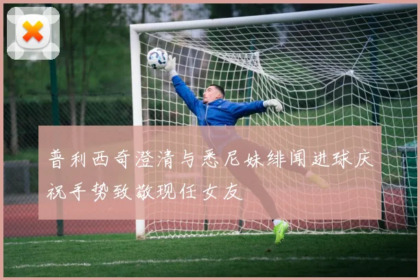 普利西奇澄清与悉尼妹绯闻进球庆祝手势致敬现任女友
